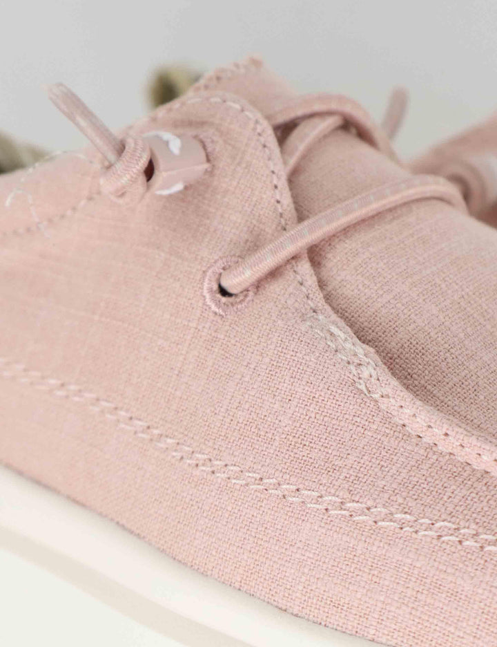 Sneakers donna Nature Wallabee in tessuto rosa con lacci elastici JL61530A 080 Jeep 