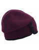 Cappelli in lana bordeaux con bottoni Donna 019838-00000 24