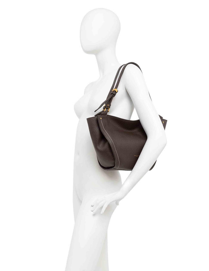 Borse donna Bloom in pelle nera BS11796 001 RNGDBLT.U. Gianni Chiarini 