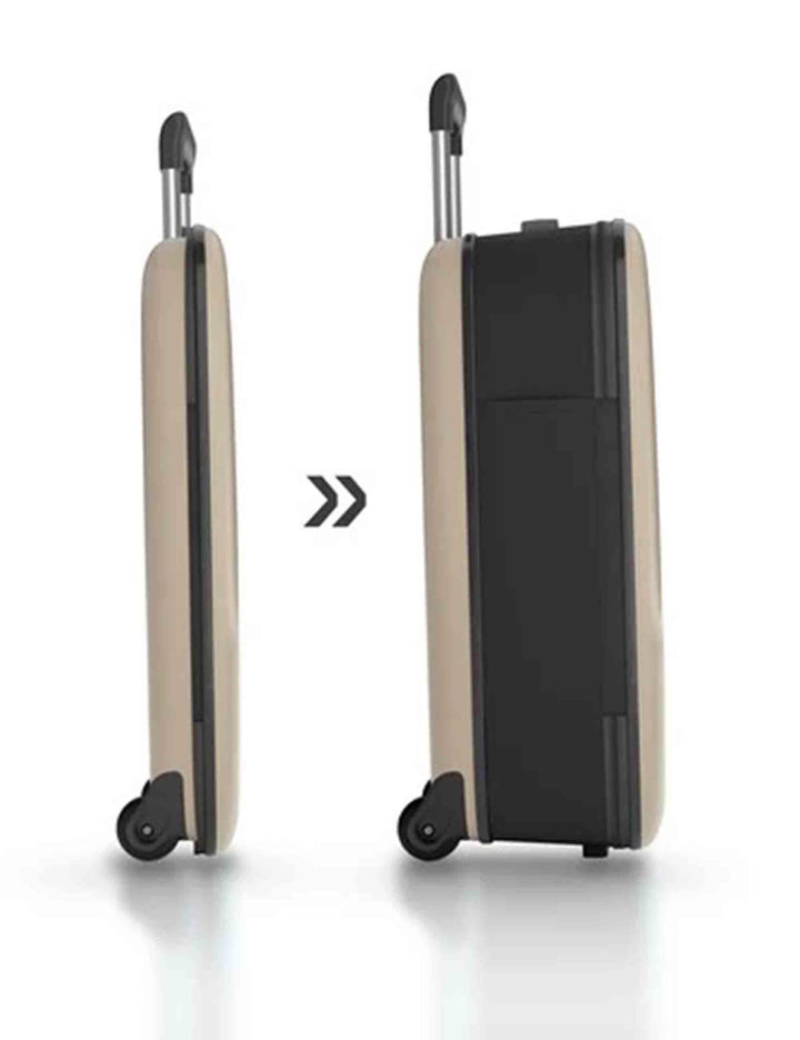 Valigie Trolley Flex Vega II nera cabin size 105-21 101-380 Rollink 