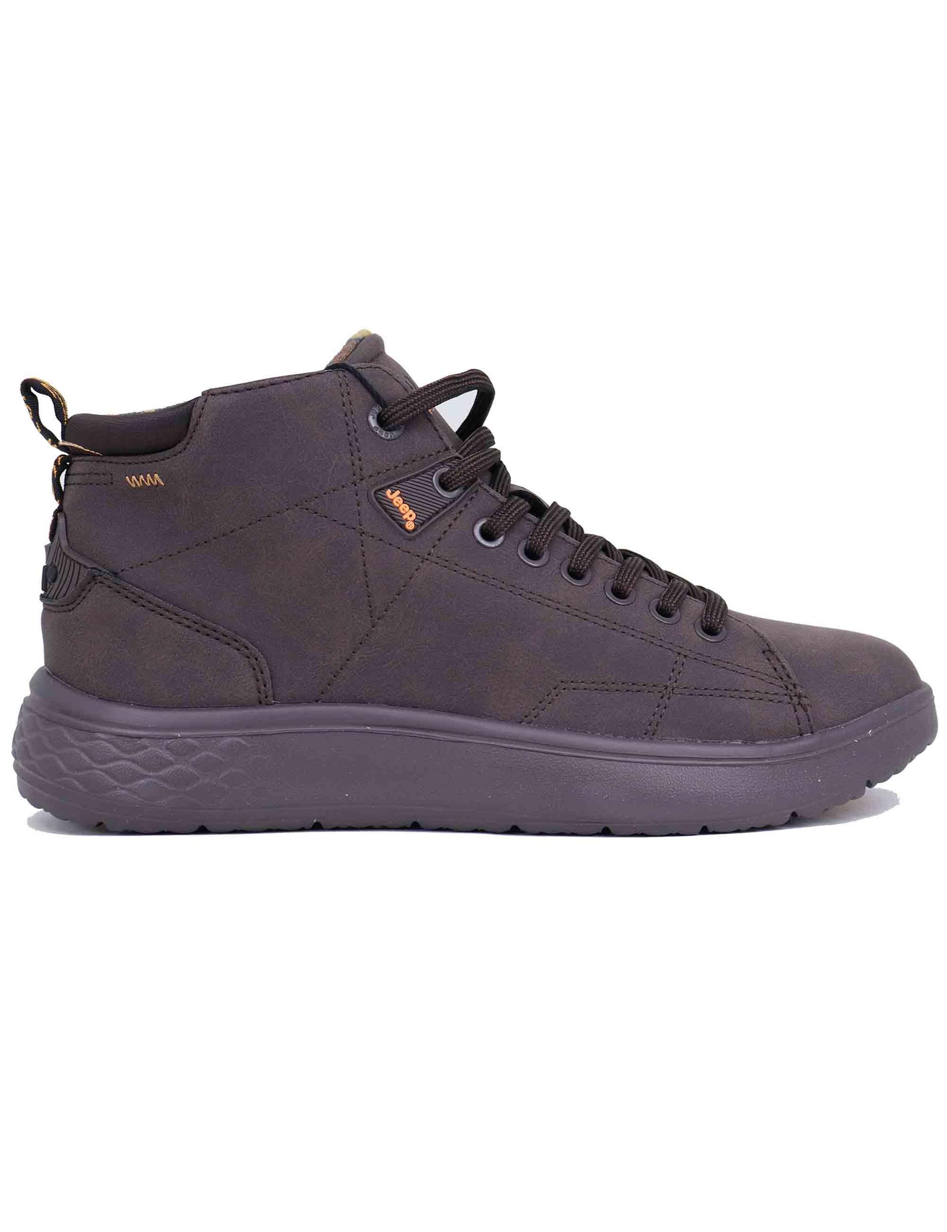 Stivaletti uomo Kobi Mid in eco pelle testa di moro JM42131A 030 Jeep 