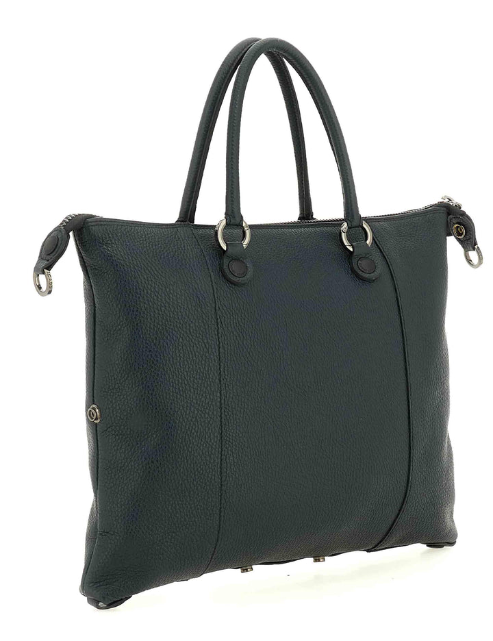 Borse donna Shopping trasformabili G3 PLUS L in pelle verde G000033T3 X2428 C2555 Gabs 