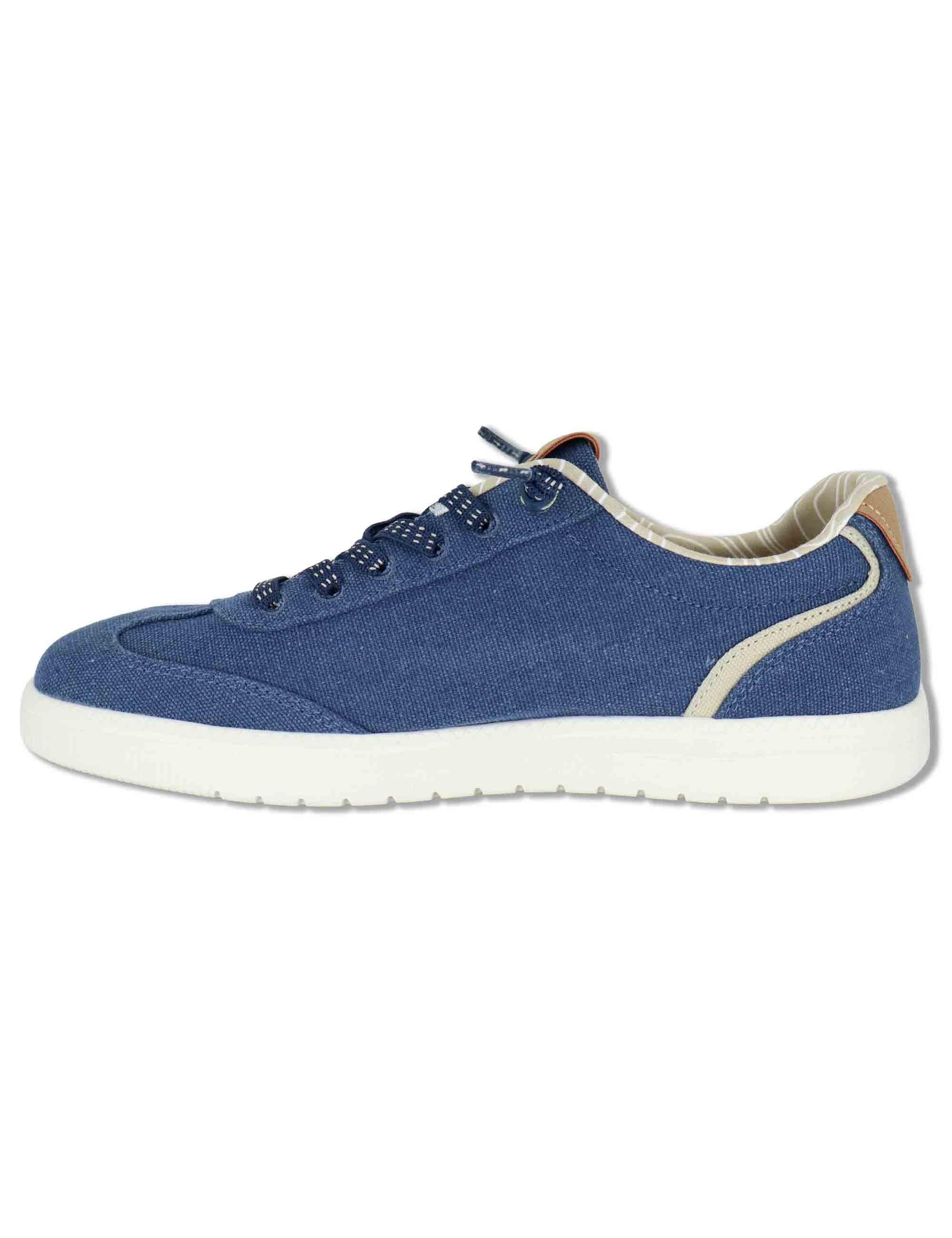 Sneakers uomo Jeepster in canvas blu con suola leggera JM61060A 016 Jeep 