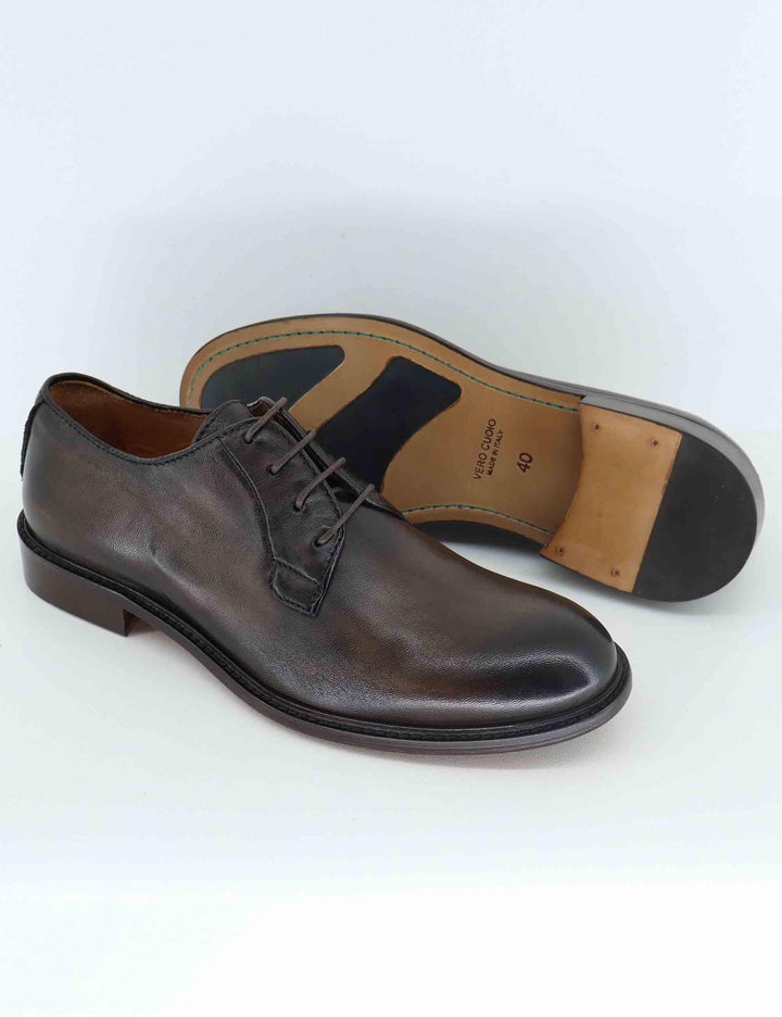Stringate uomo in pelle testa di moro SPR1145 014 Spatarella 