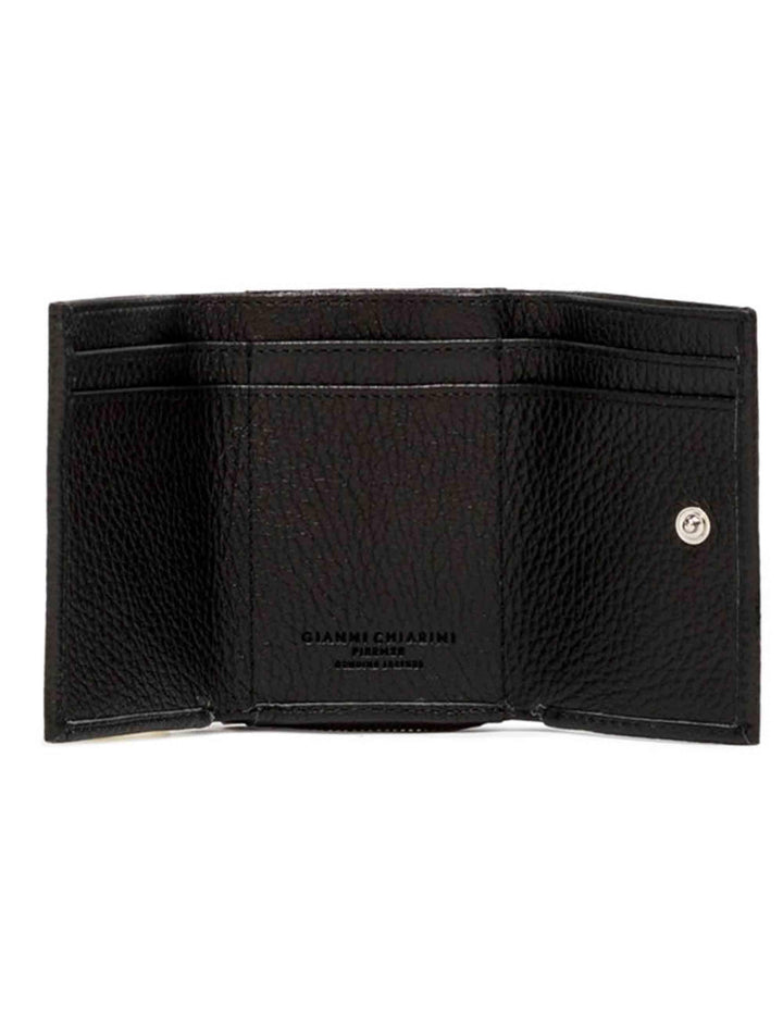 Portafogli donna Wallets Grain in pelle nera PFW5065 001 GRN Gianni Chiarini 