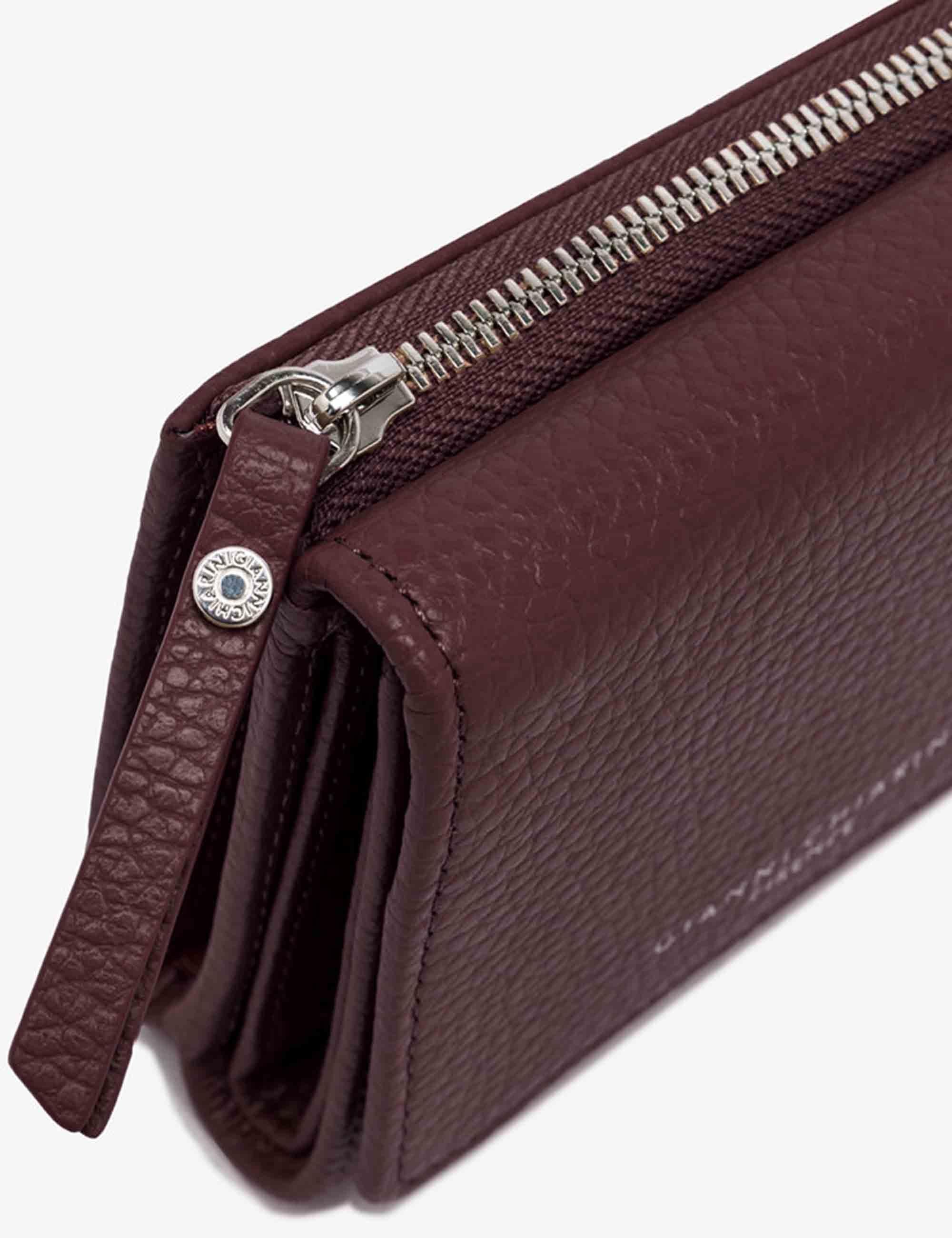 Gianni Chiarini Portafogli Wallets Grain in pelle bordeaux PF5080 14050 GRN Gianni Chiarini 