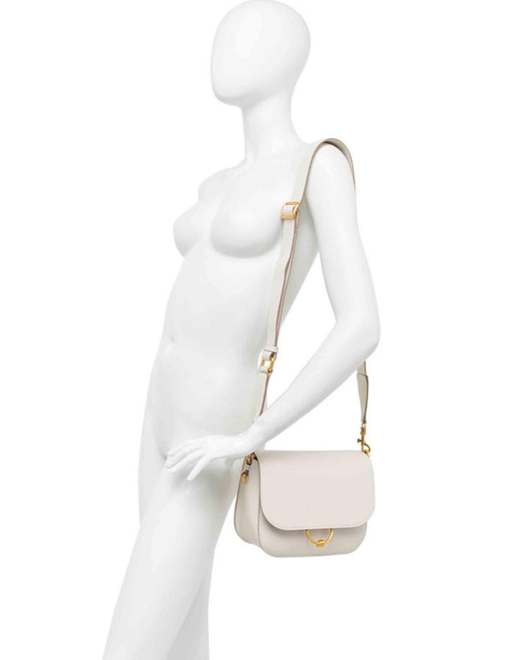 Borse a tracolla donna Meg in pelle panna BS8985 3890 PRCK Gianni Chiarini 