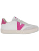 Sneakers Berlin in pelle bianca Donna 1126184 43_Fucsia
