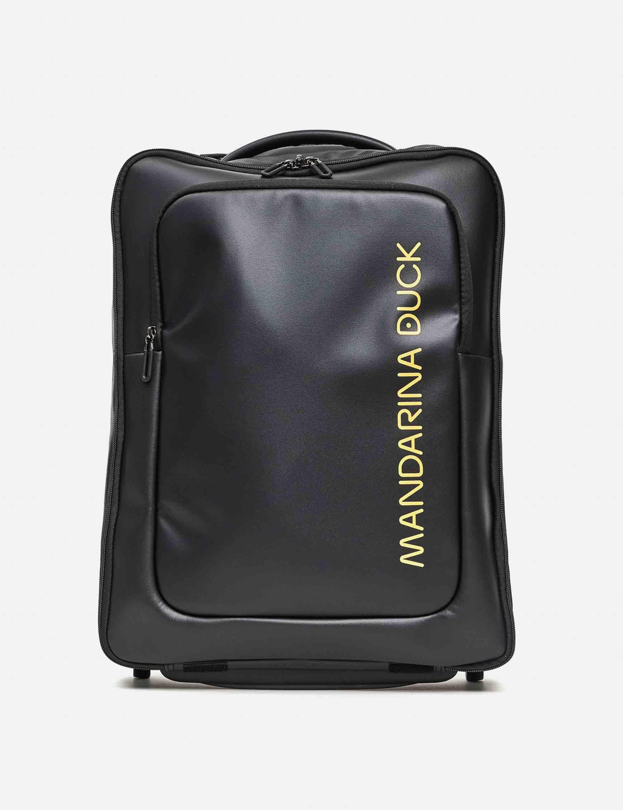 Zaini trolley soft Eco Coated in nero 54x38,5x18 cm P10OSV06 651 Mandarina Duck 