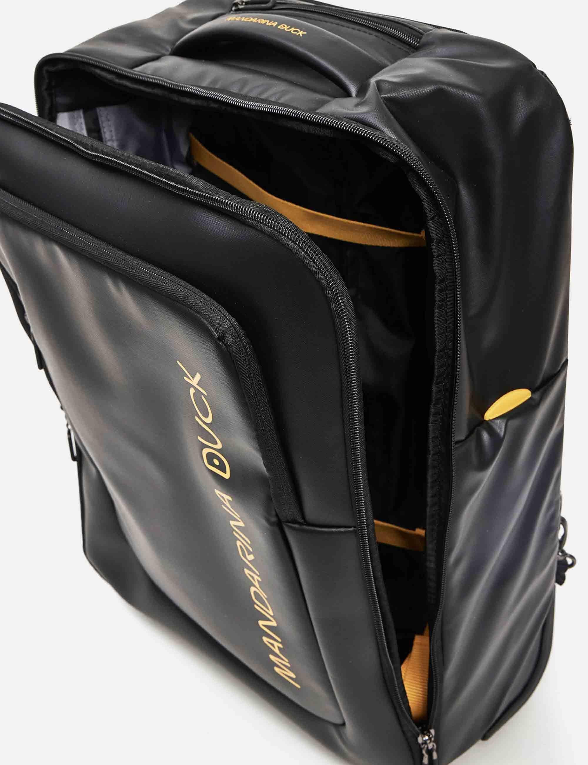 Zaini trolley soft Eco Coated in nero 54x38,5x18 cm P10OSV06 651 Mandarina Duck 