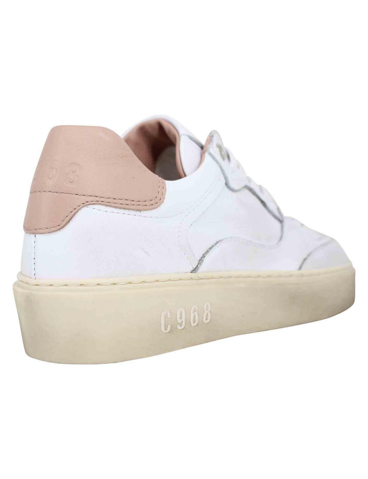 Sneakers donna in pelle bianca KATE 100 Corvari C968 