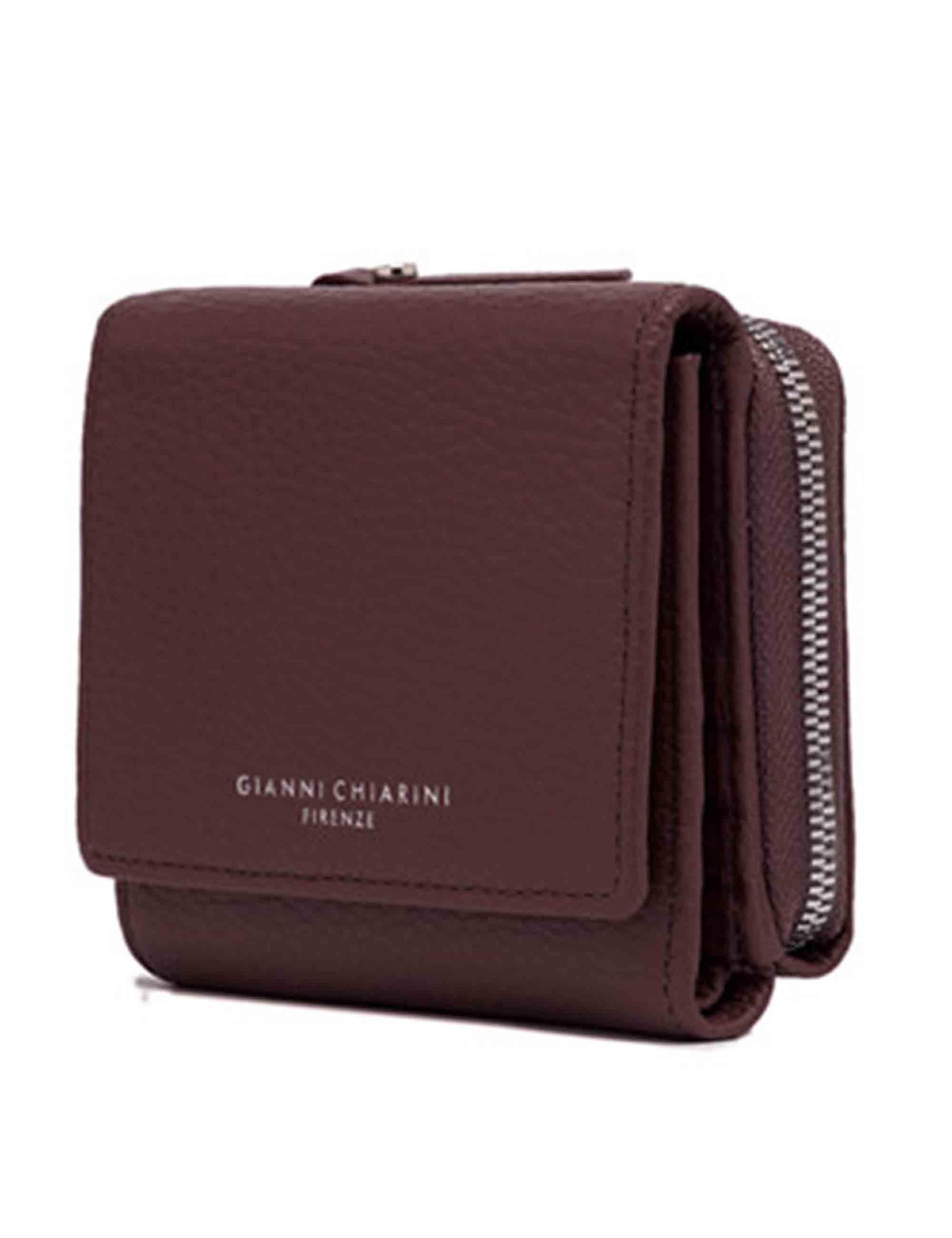 Gianni Chiarini Portafogli Wallets Grain in pelle bordeaux PF5080 14050 GRN Gianni Chiarini 