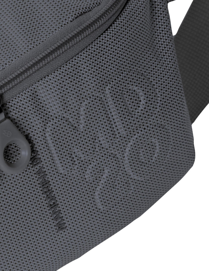 Marsupi MD20 in tessuto grigio con zip e accessorio 15x22x5 cm P10QMMM3 465 Mandarina Duck 