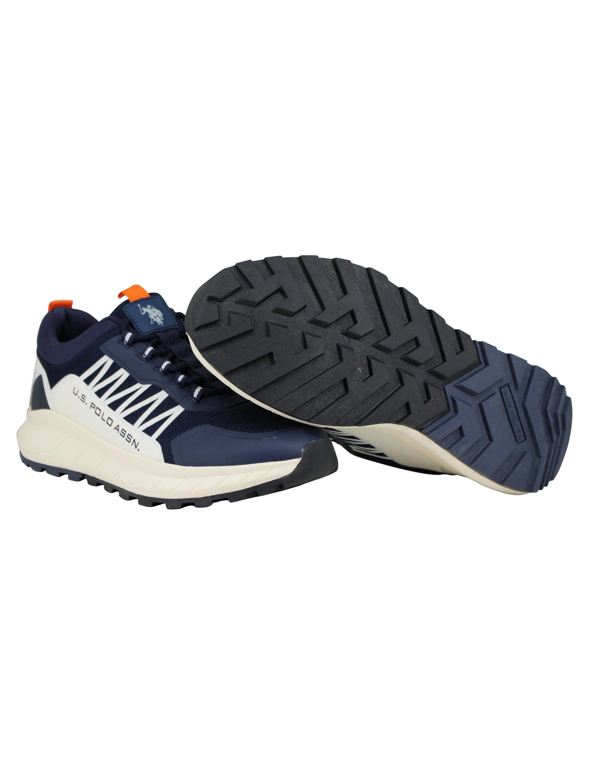 Sneakers uomo in tessuto tecnico blu SETH008 DBL001 U.S. Polo Assn. 