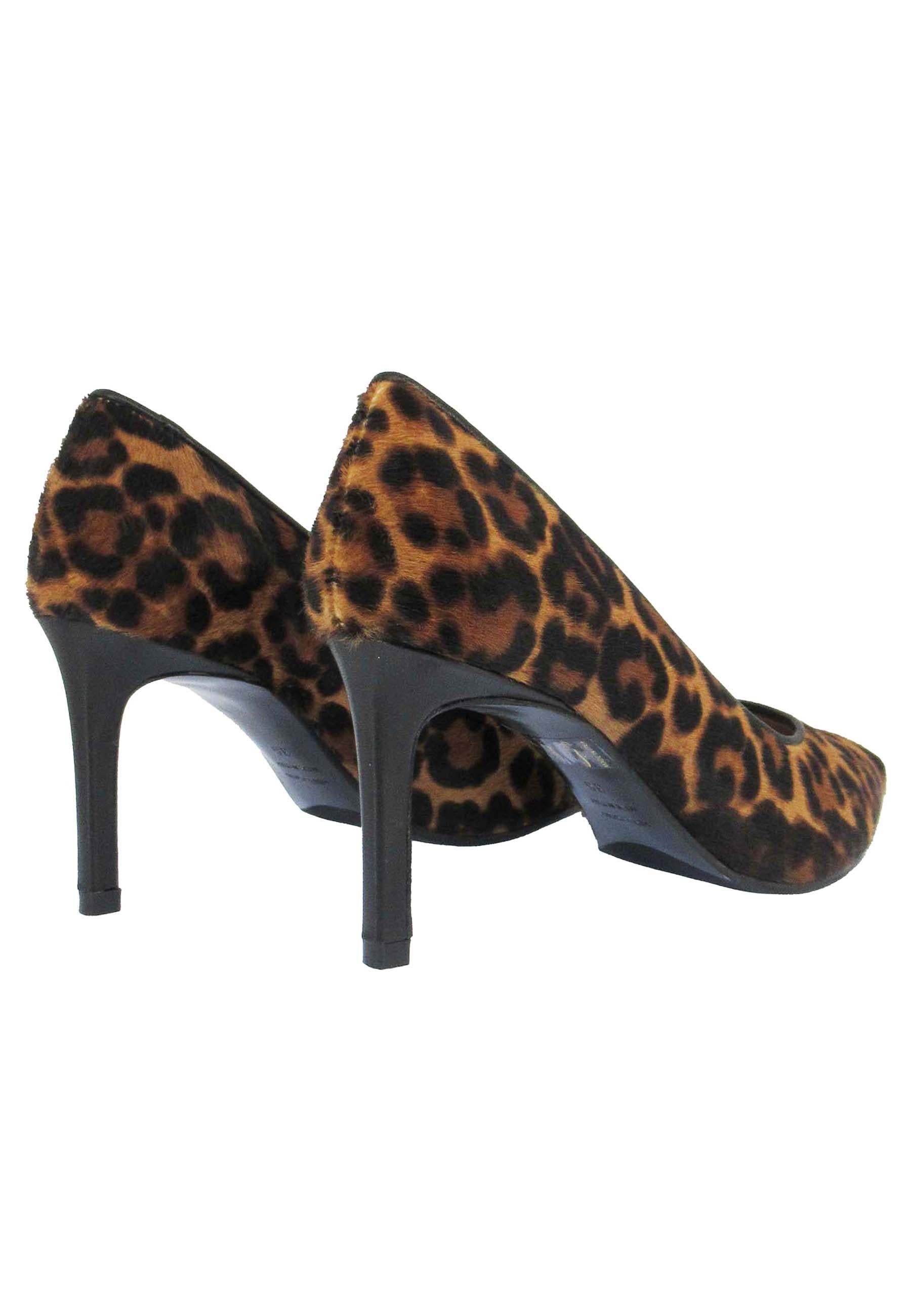 Calzature Donna Décolleté Animalier Leopardo Tacco Alto EMMA2 500 Festa 
