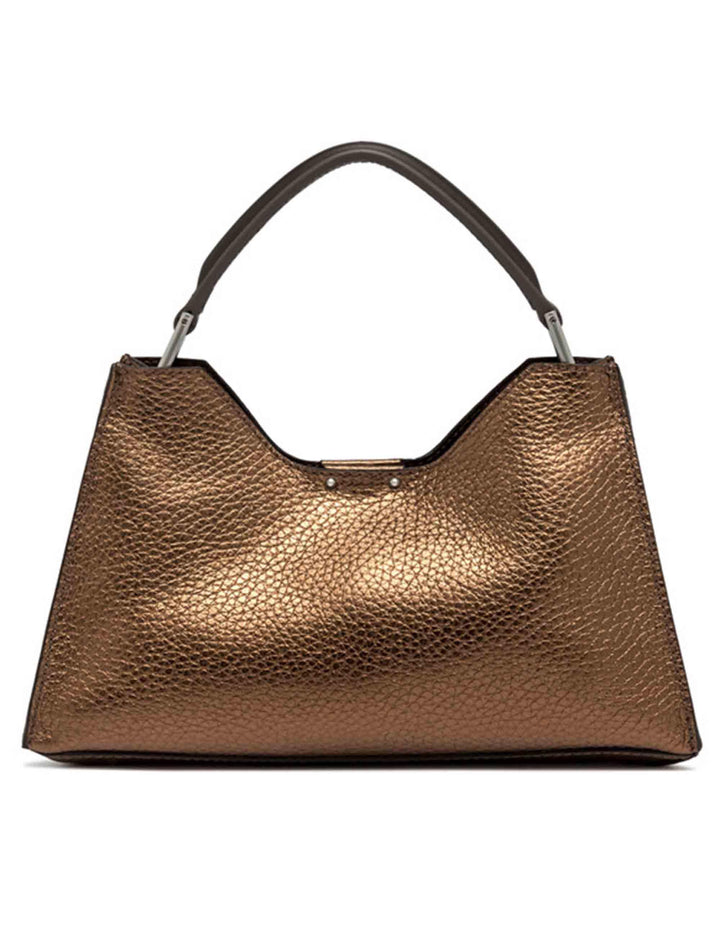 Gianni Chiarini Borse donna Aurora in pelle martellata bronzo BS10565 14204 RNGDBL-NASPM Gianni Chiarini 