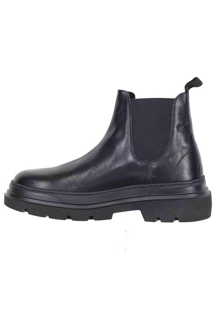 Stivaletti beatles uomo in pelle nera 22558 A-VG1N Antica Cuoieria 