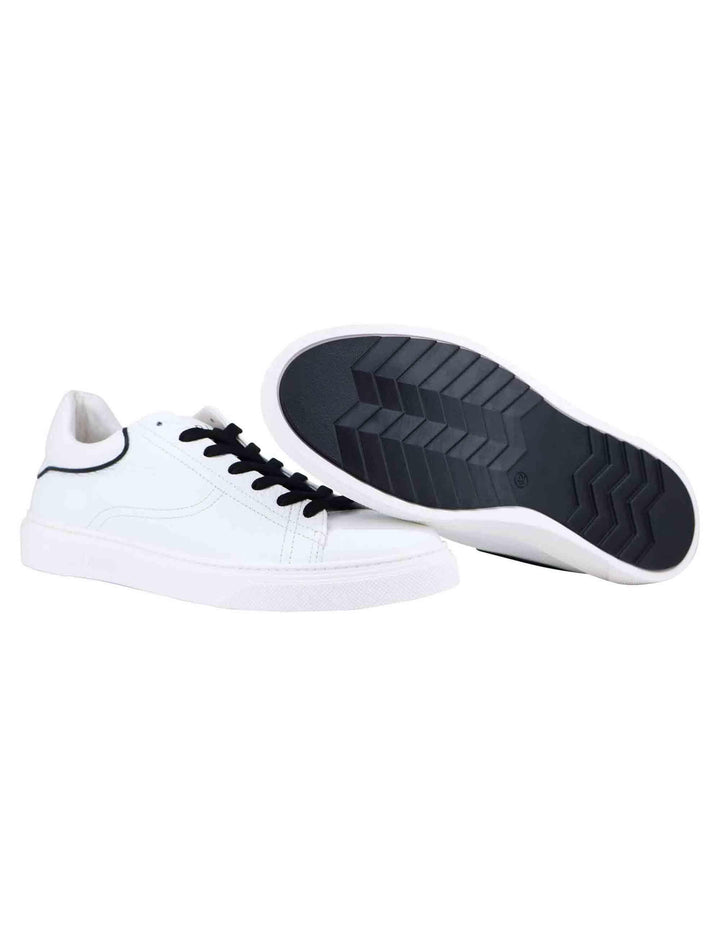 Sneakers uomo in pelle bianca SPSC01 001 Spark for Spatarella 
