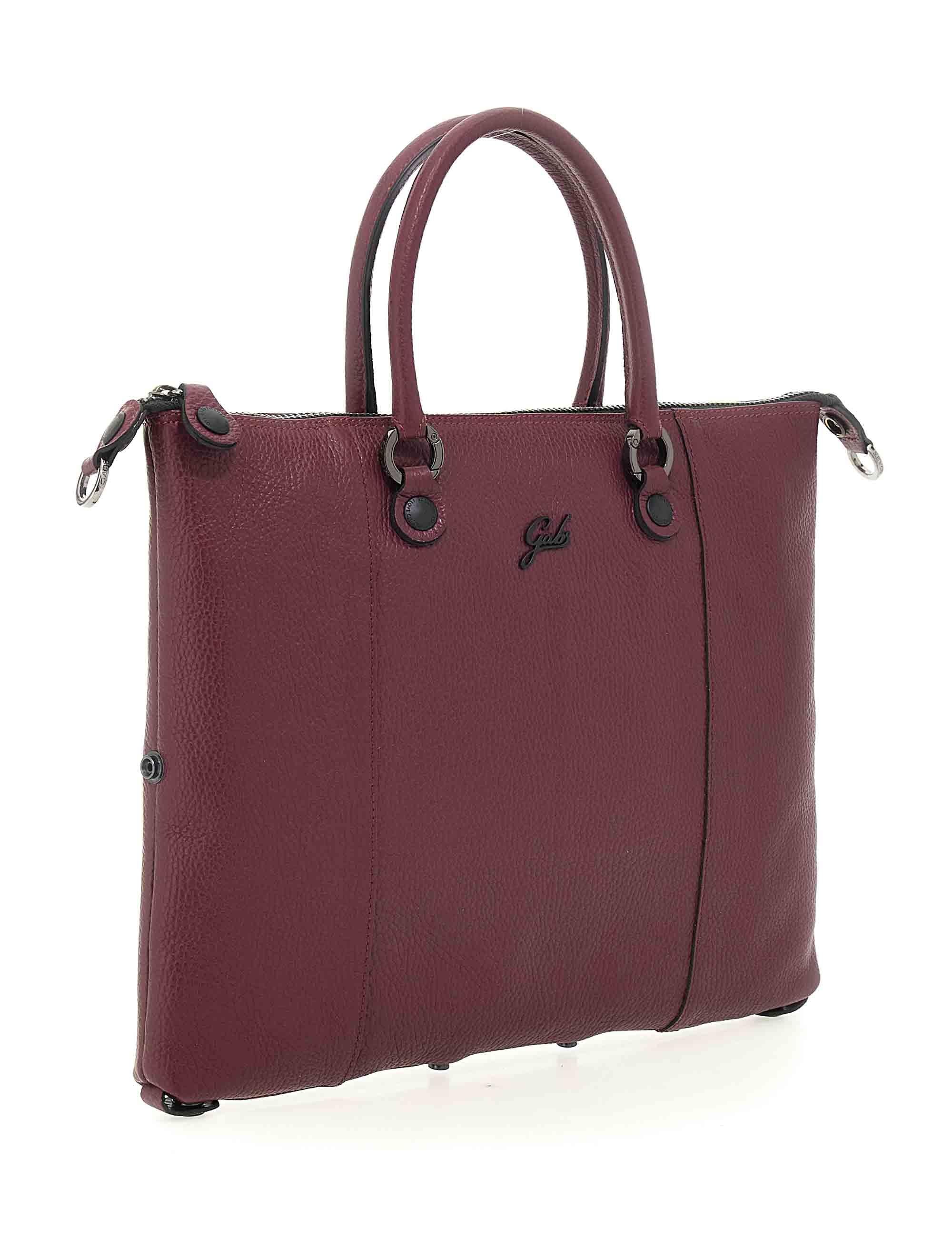 Borse donna Shopping trasformabili G3 PLUS L in pelle bordeaux G000033T3 X2428 C4019 Gabs 