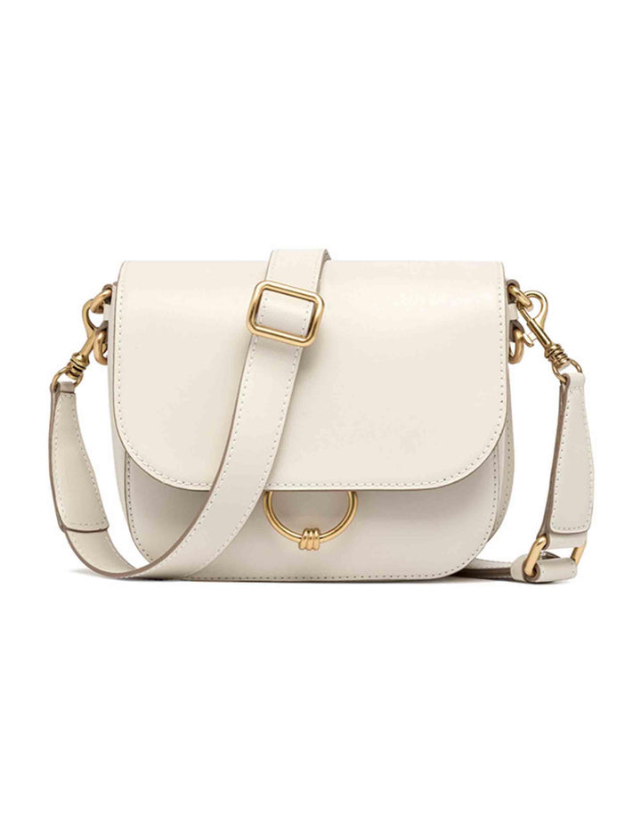 Borse a tracolla donna Meg in pelle panna BS8985 3890 PRCK Gianni Chiarini 