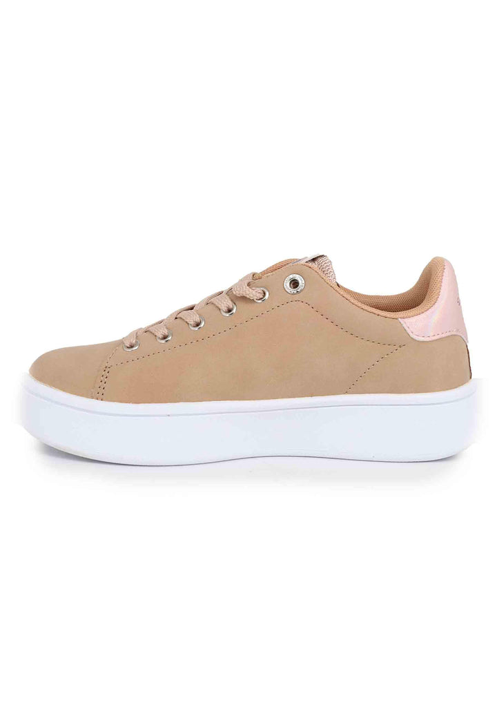 Sneakers donna in ecopelle nude MARAYA001B NUD001 U.S. Polo Assn. 