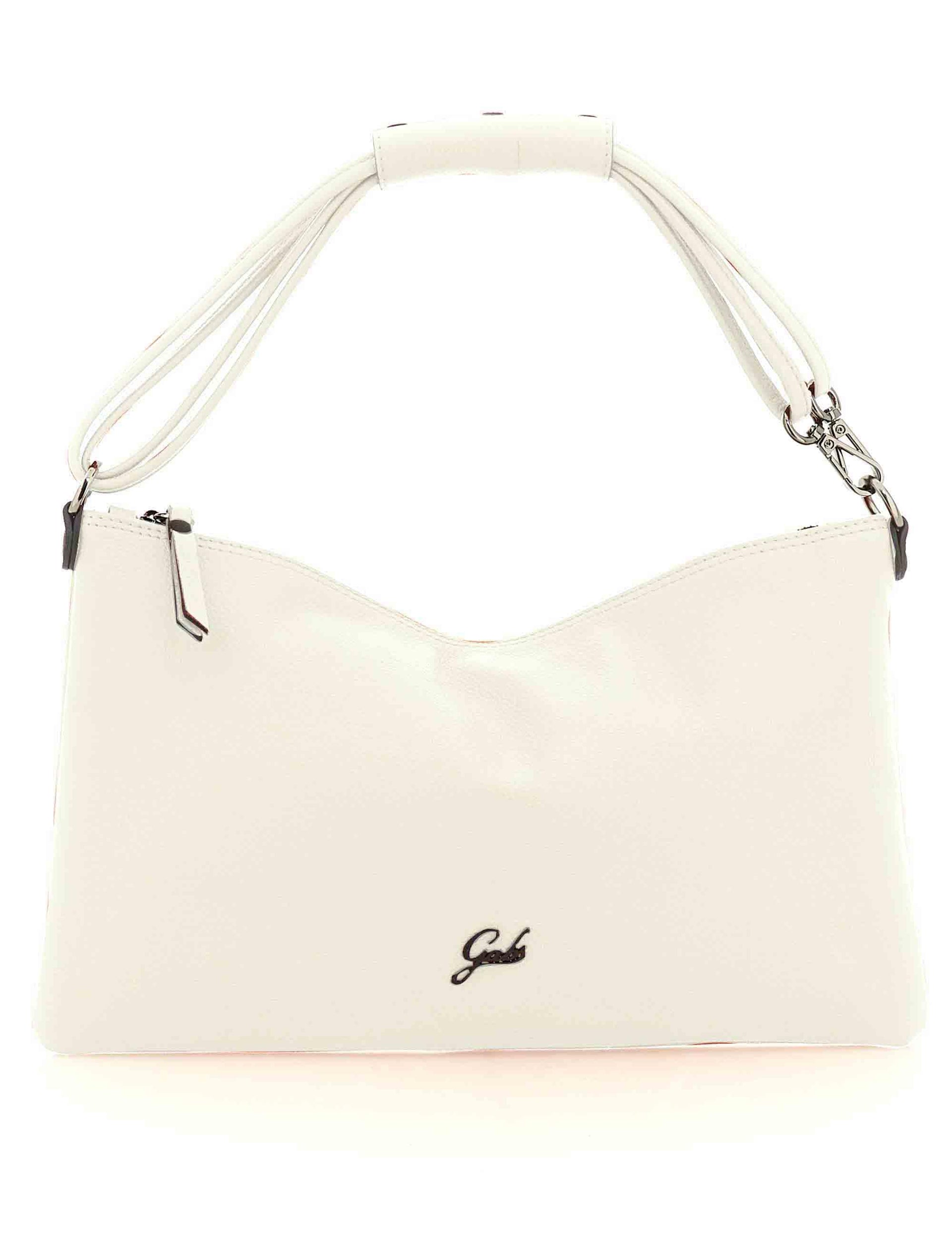 Borse donna Beyonce EW M in pelle off white con tracolla removibile G012100T2 X2428 C1003 Gabs 