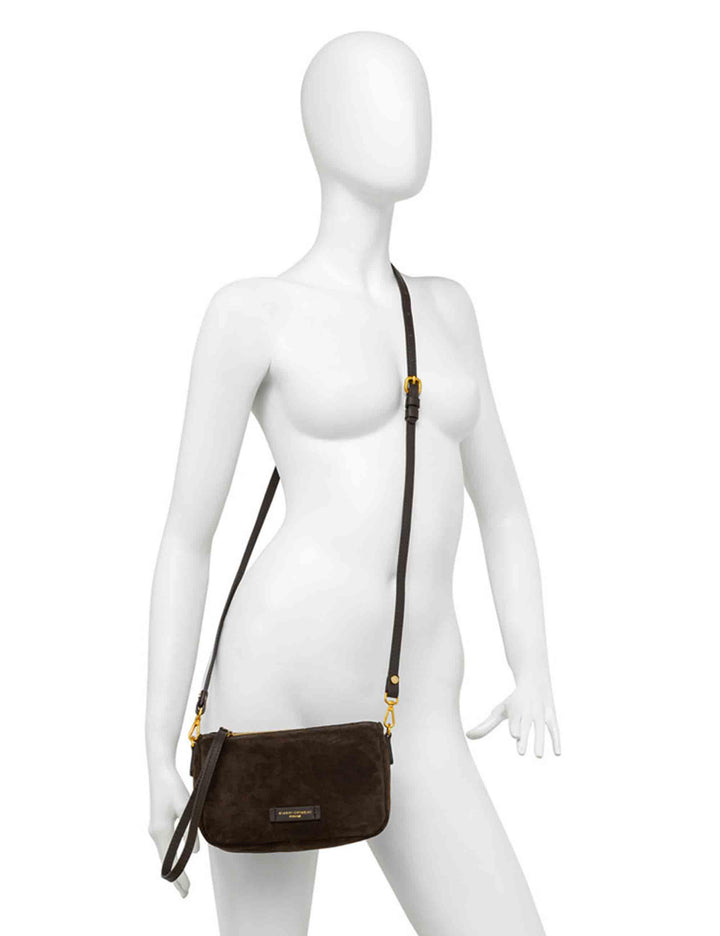 Borse donna Nora Pouch in camoscio cognac BS10224 13827 CM-PL Gianni Chiarini 