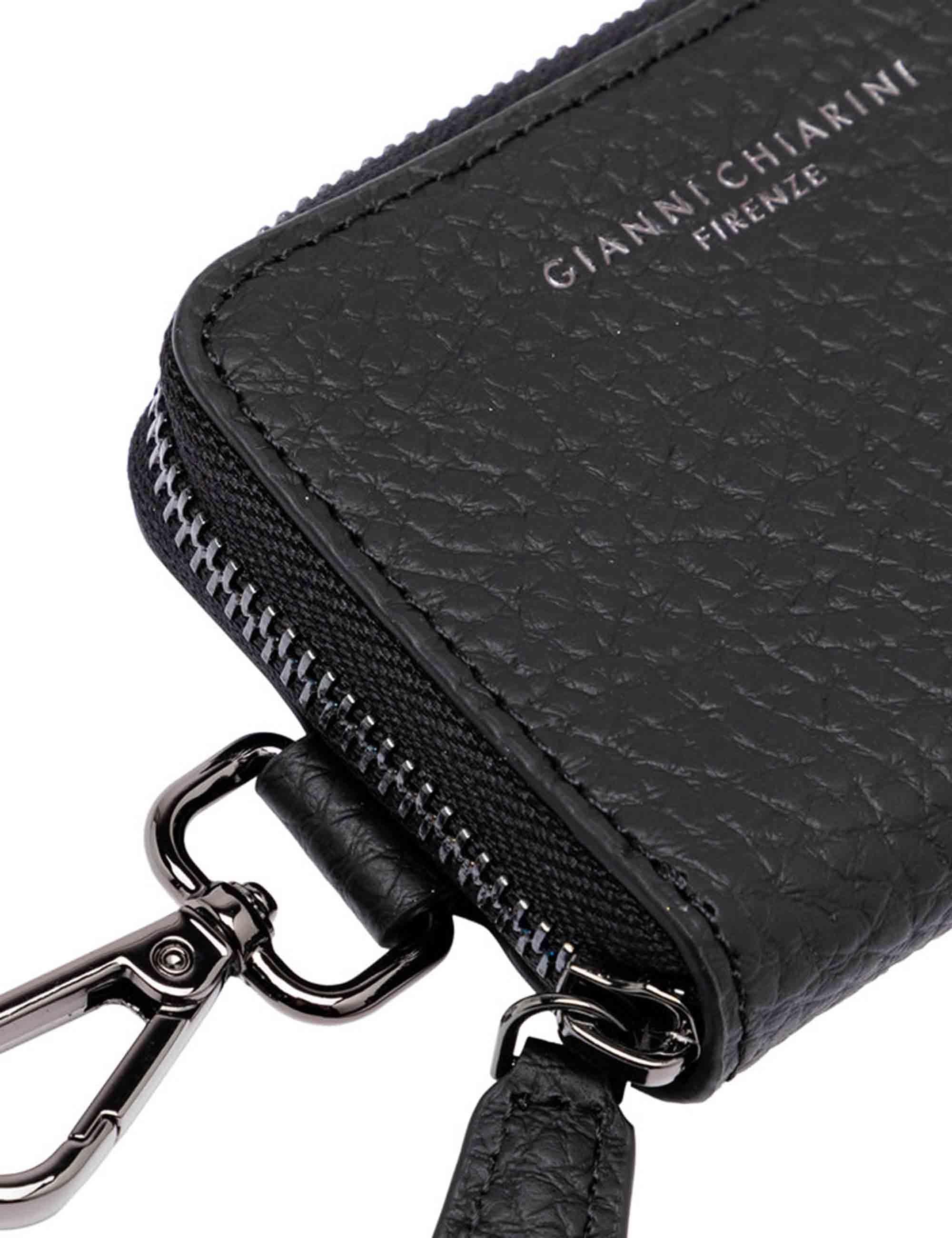 Portafogli uomo in pelle nera PF W-18296 DS 17742 TKL Gianni Chiarini 