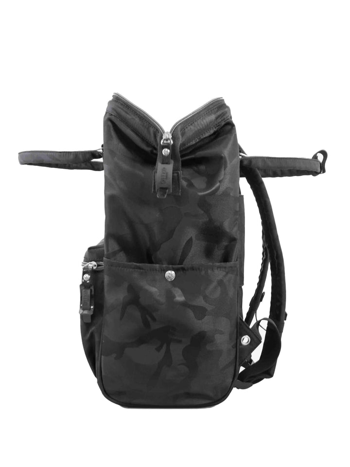 Zaini uomo in nylon nero camouflage ZAM.01 21 Extrò 