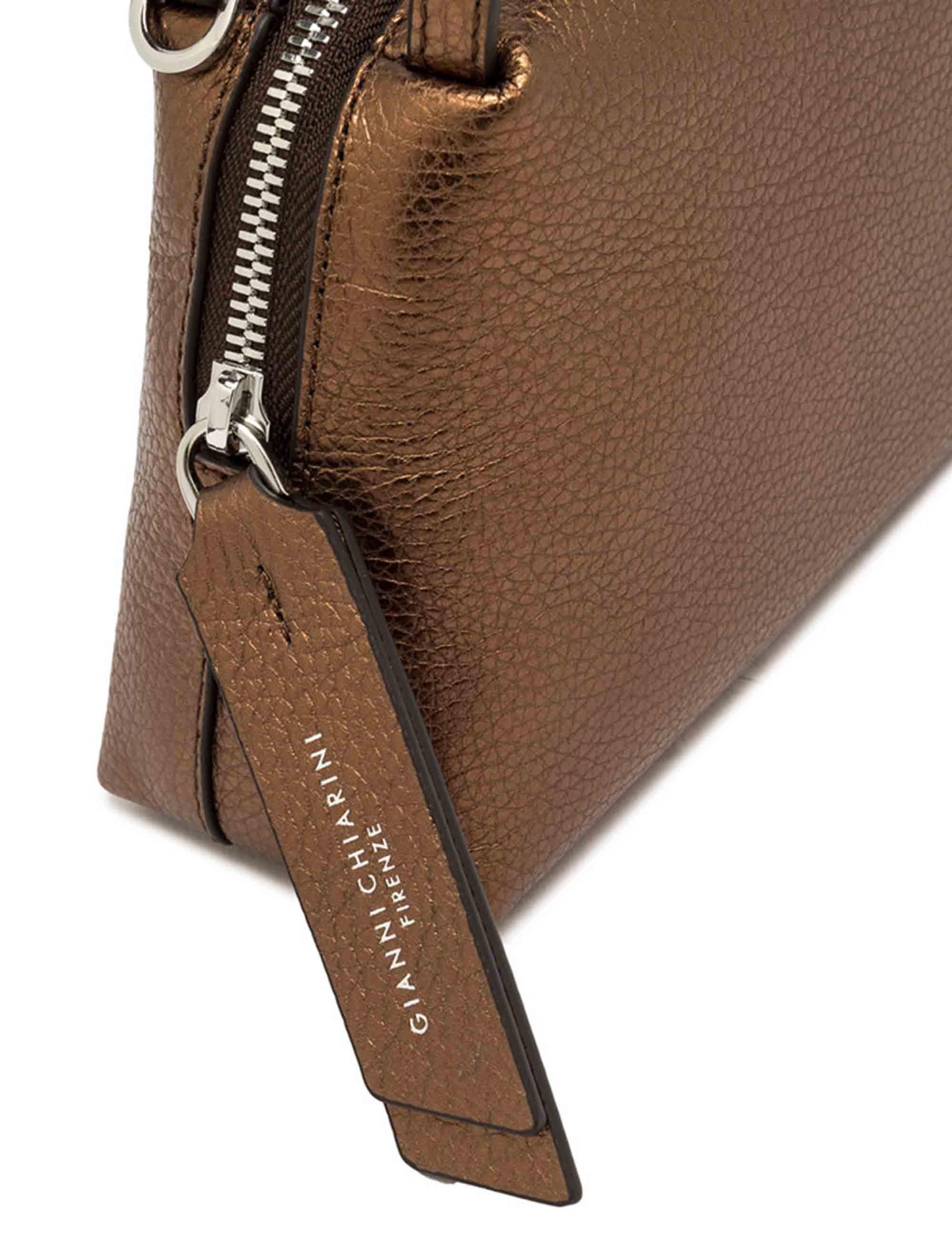 Gianni Chiarini Borse donna Alifa in pelle martellata bronzo BS8145 14167 COMMGRNLM Gianni Chiarini 