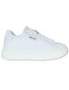 Sneakers in pelle bianca con suola alta Uomo BIG 01 WHITE