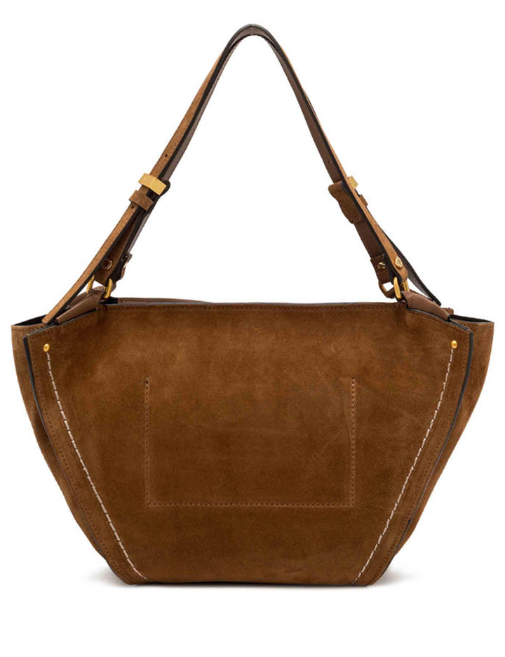 Borse donna Bloom in camoscio cognac BS12036 099 CM-PL Gianni Chiarini 