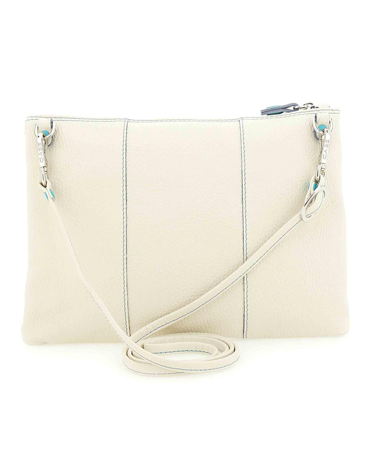 Borse donna Beyonce M in pelle off white con tracolla removibile G000040T2 X2577 C1003 Gabs 