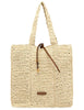Shopper Bag Nefili in paglia naturale Donna BS11955 COMM STR-CRCH 850