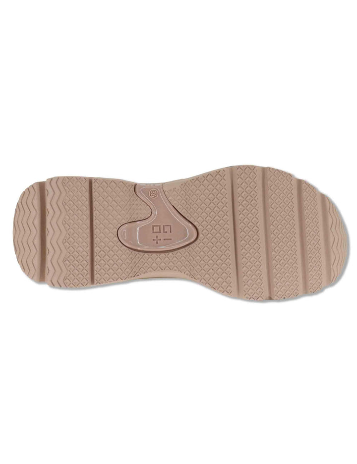 Sneakers donna Chunky in pelle e tessuto bianco con inserti a contrasto DALIA 05 Gio + 