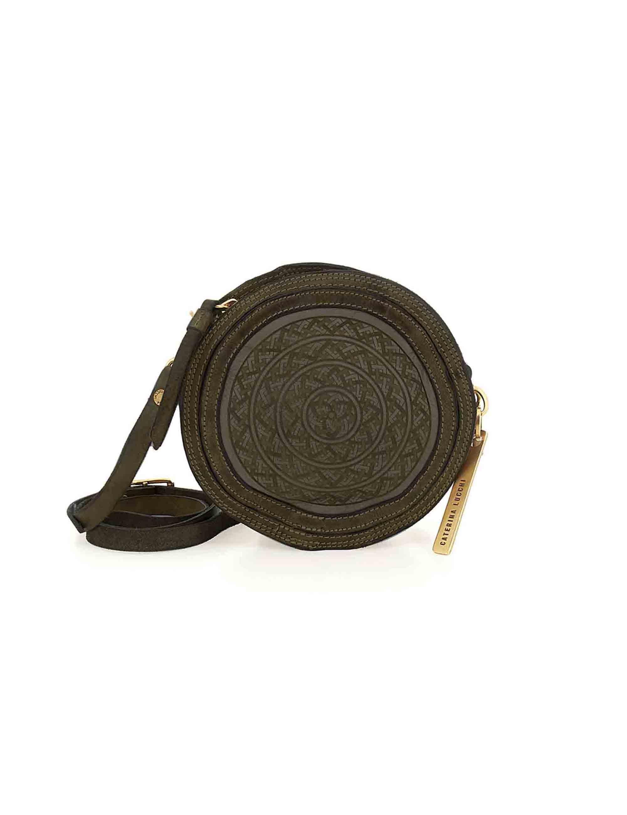 Borse a tracolla Elettra donna in pelle verde Donna L012150ND C2559