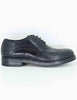 Men's Black Leather Lace-Up Shoes SPGB2080 001