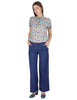 Pantaloni Fluid Pants in cotone stretch blu Donna JABPN0001-F1275-1240 6008