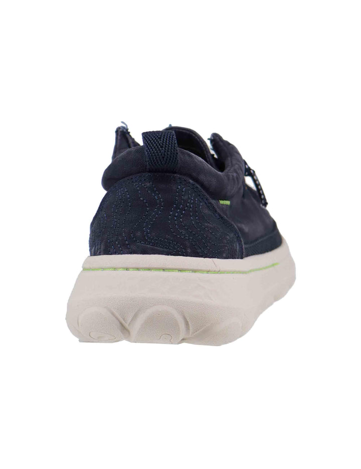 Stringate uomo Kauai wallabee in tessuto blu JM51041A 016 Jeep 