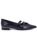 Ballerine donna in eco pelle nera con punta a punta Donna T170008117F7 001