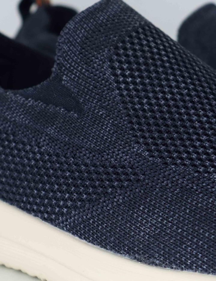 Mocassini uomo Karoo Slip On in tessuto stone washed blu JM61080A 016 Jeep 