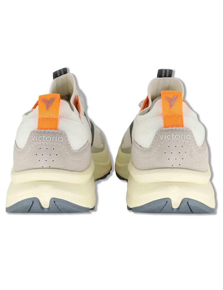 Sneakers uomo Loom in tessuto tecnico bianco con suola alta 8815100 20_Blanco Victoria 