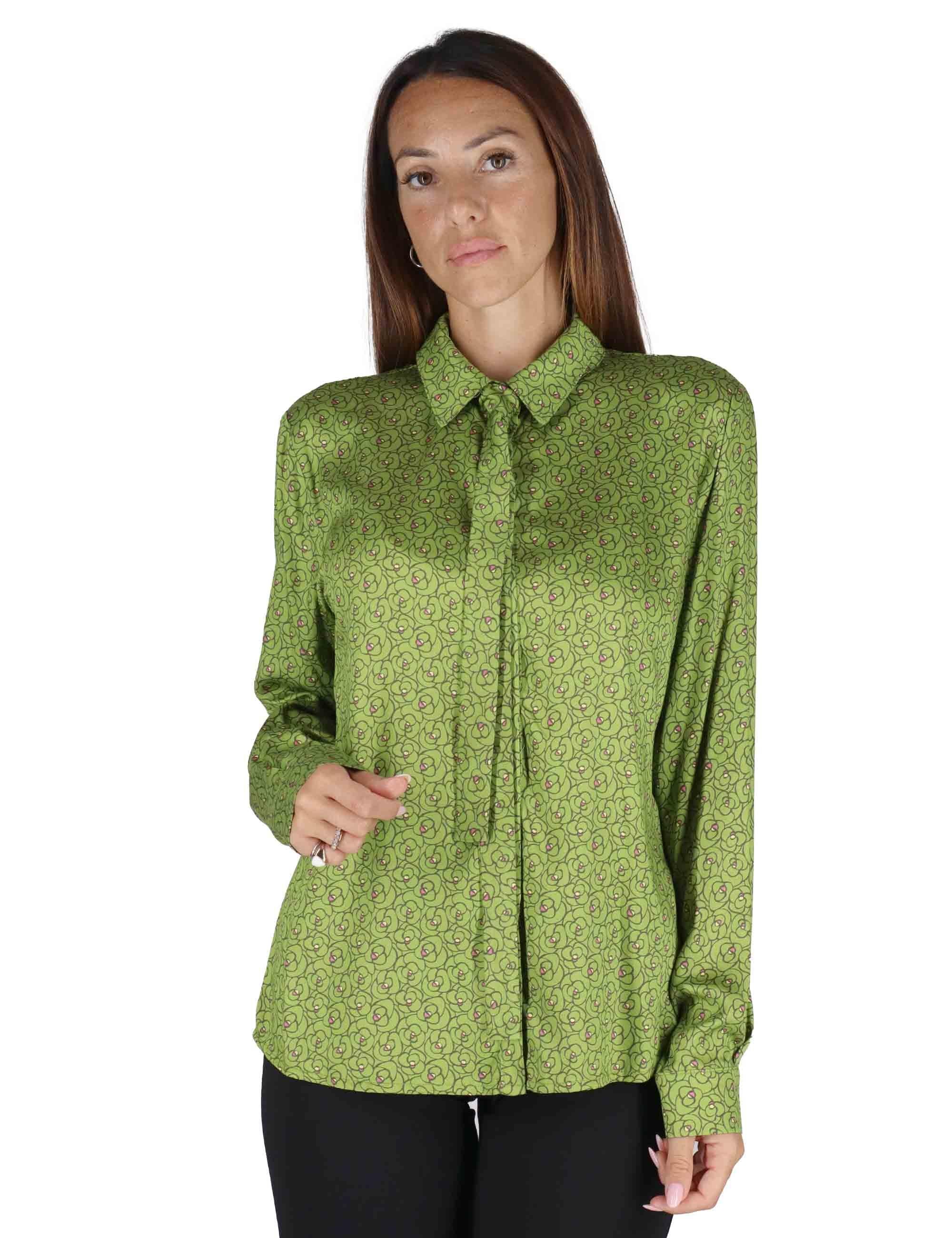 Camicie in Viscosa Naturale Verde Donna JABCM0025-F1438 7013