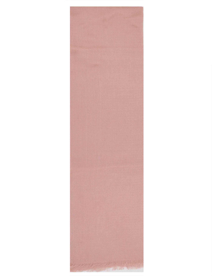 Stole maxi donna in puro cotone rosa spigato tono su tono Tramonto 60260057 0017 Pyaar 
