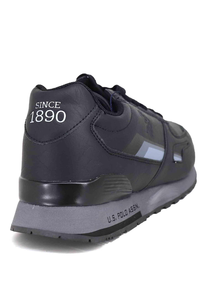 Sneakers uomo in eco pelle nero TABRY006 BLK U.S. Polo Assn. 