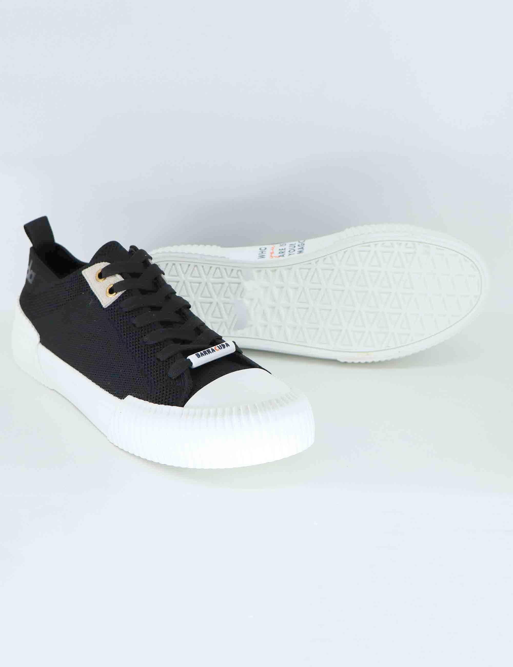 Sneakers uomo in tessuto nero BU3535 B00VSV72O26Q Barracuda 