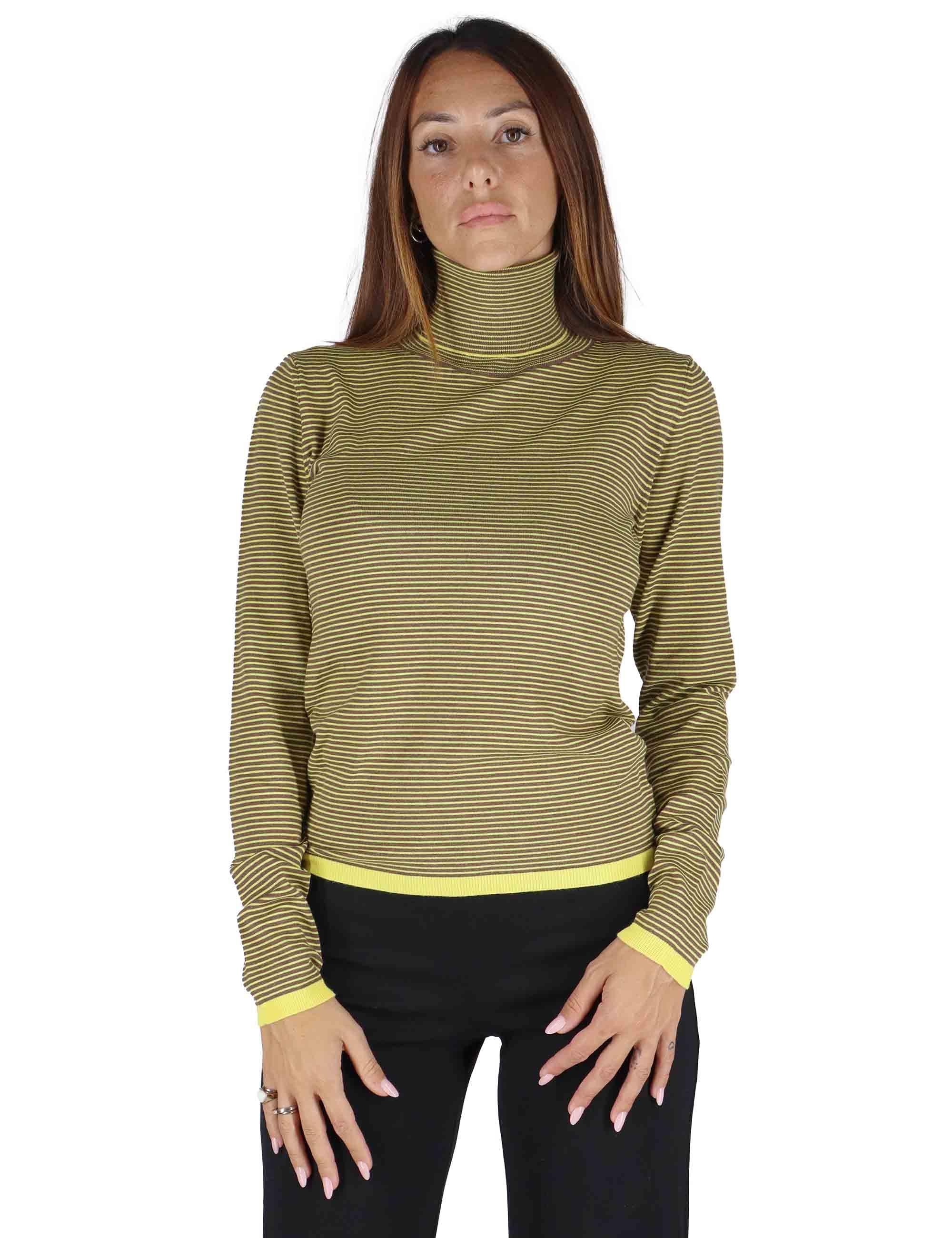 Maglione Donna JABMF0025-G056 1220 - Lana Gialla Justmine