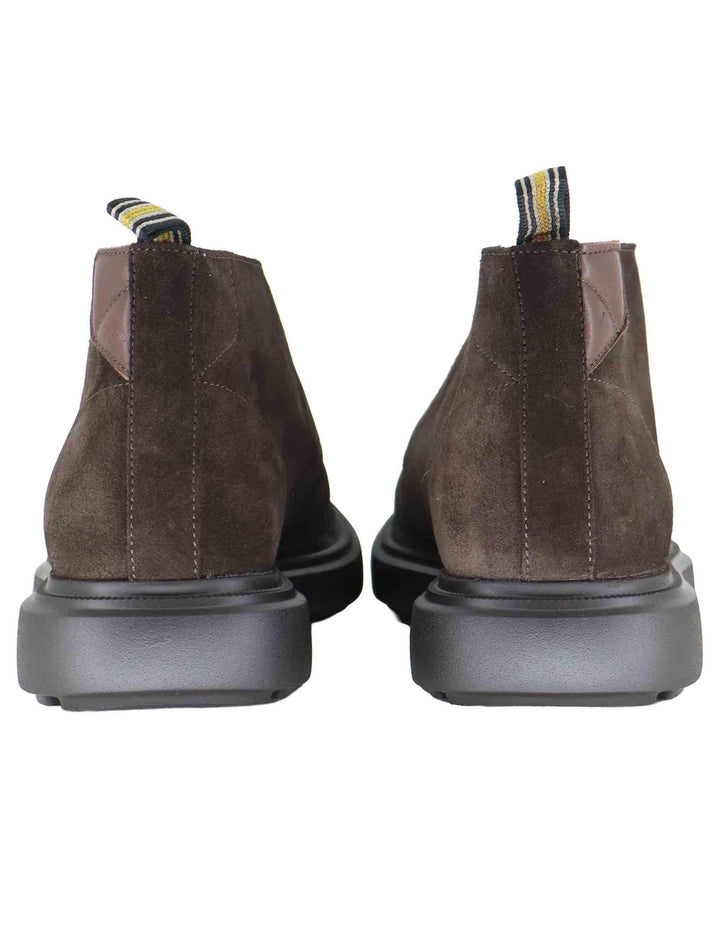 Stivaletti uomo in camoscio marrone con suola ultra light 14019 11171AM Ambitious 