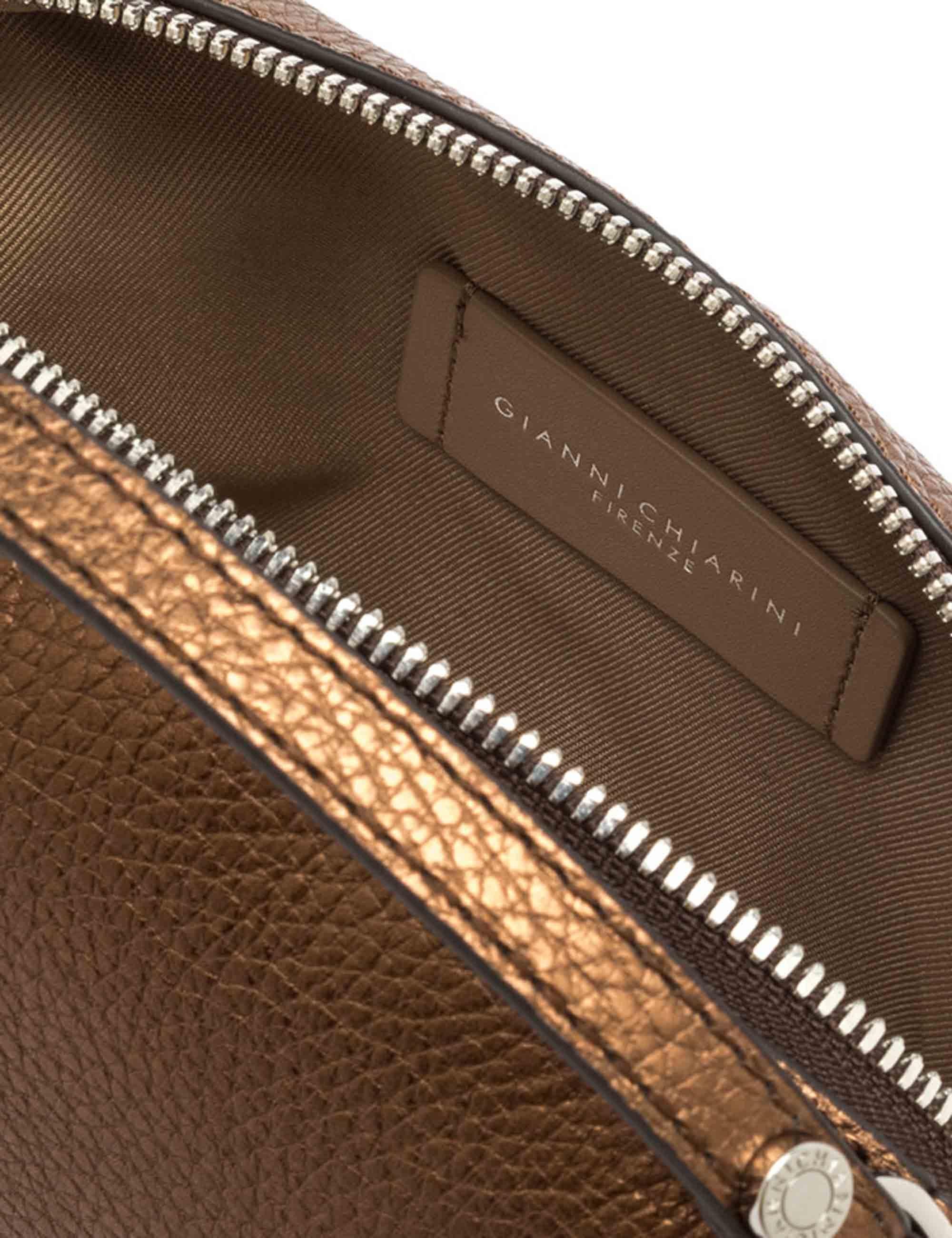 Gianni Chiarini Borse donna Alifa in pelle martellata bronzo BS8145 14167 COMMGRNLM Gianni Chiarini 