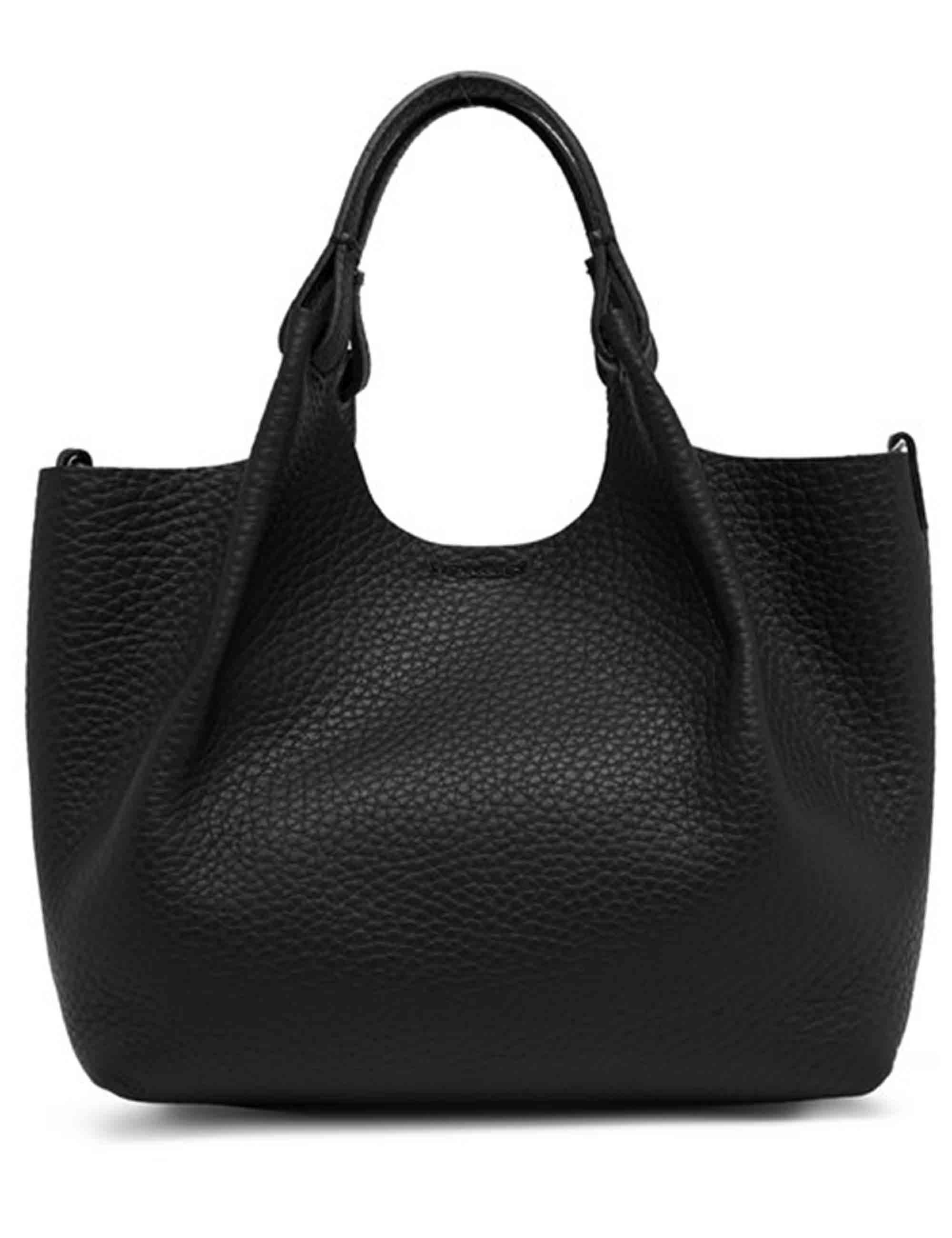 Borse donna Dua in pelle martellata nera BS9719 12565 RNGDBL Gianni Chiarini 